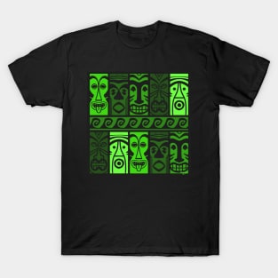 Jungle Green Tikis! T-Shirt